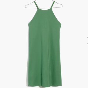 Madewell MWL Flex Fitness Dress in Green NWT Size Large